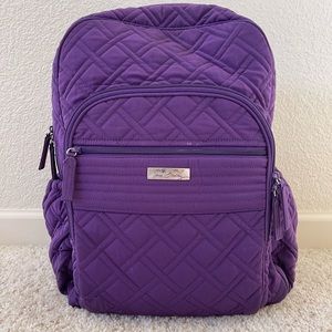 Vera Bradley Campus tech backpack Elderberry